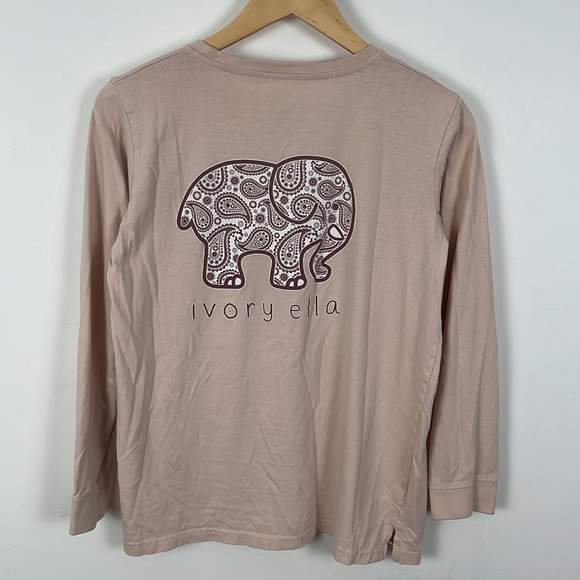 Ivory Ella Blush Pink Long Sleeve - M - Picture 2 of 4